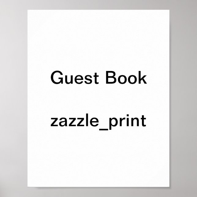 cool guest book poster (Vorne)