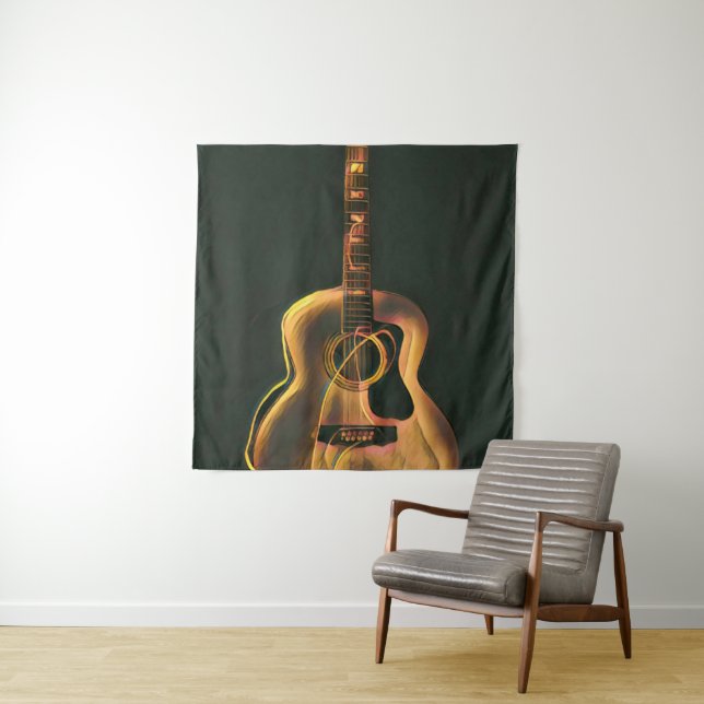 Cool guitarist gift wandteppich (Beispiel)