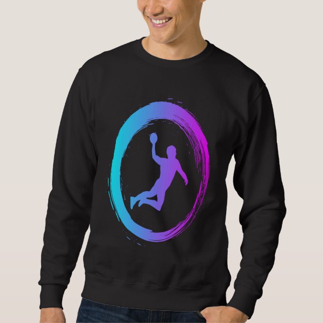 Cool Handball sports and hobby Sweatshirt (Vorderseite)