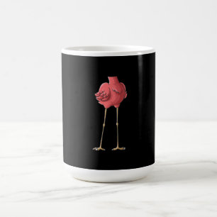 Cool Headless Flamingo Halloween Lazy Kaffeetasse