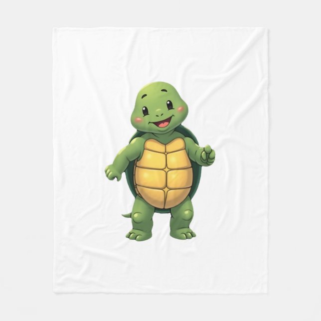 Cool Headless Turtle Halloween Costume _ Funny Laz Fleecedecke (Vorderseite)