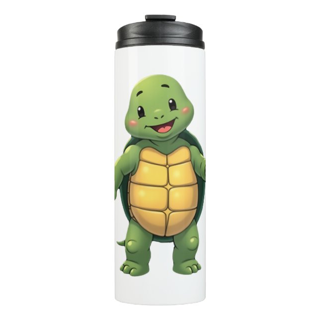 Cool Headless Turtle Halloween Costume _ Funny Laz Thermosbecher (Vorderseite)