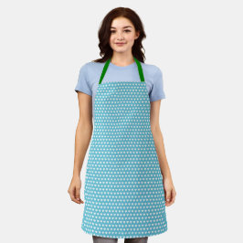 Cool Hearts Blue Koch Baker Womens Schürze