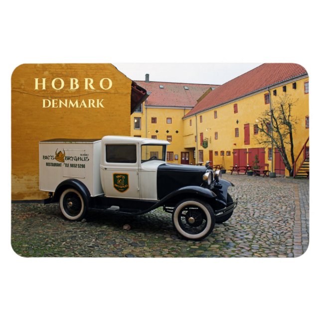 Cool Hobro, Dänemark Flexible Magnet! Magnet (Horizontal)