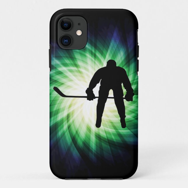 Cool Hockey Player Case-Mate iPhone Hülle (Rückseite)