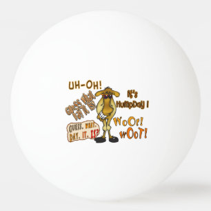 Cool Humpday Camel mit Shades Tischtennisball