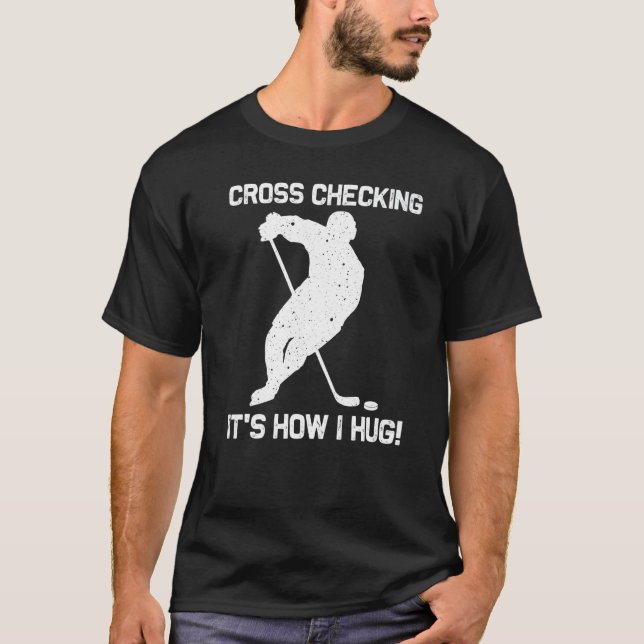 Cool Ice Hockey For Men Women Goalie Hockey  Playe T-Shirt (Vorderseite)
