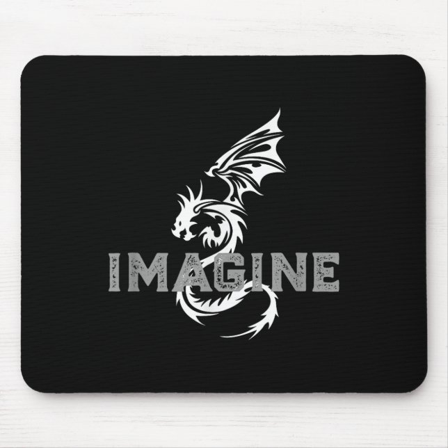 Cool Imagine Tattoo Dragon Mousepad (Vorne)