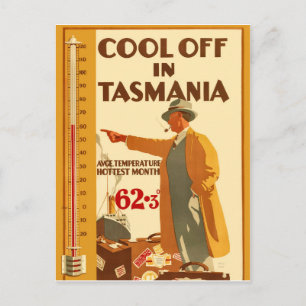 Cool in Tasmanien Postkarte