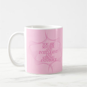 Cool, Intelligent, Stark, Furchtlos, Mädchen Boss, Kaffeetasse