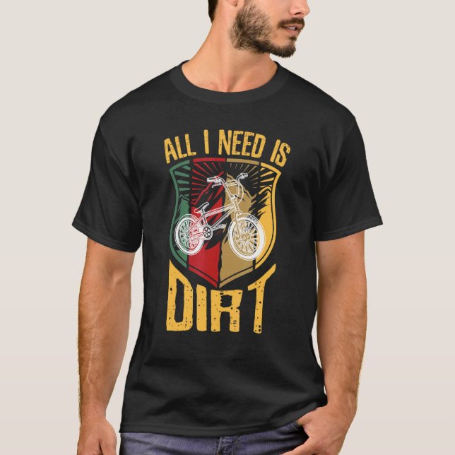 Cool ist alles, was ich brauche, das Bmx-Rider Bmx T-Shirt (Vorderseite)