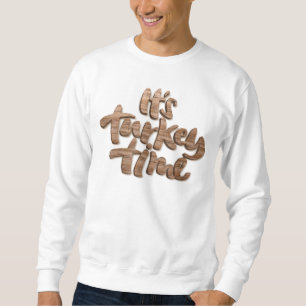 Cool ist seine Türkei Zeit Erntedank Buchstaben es Sweatshirt