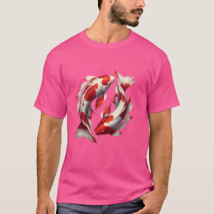 Cool Japanisch Koi Carp Fisch Nishikigoi Ästhetik T-Shirt