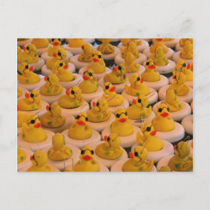 Cool Jaune Canards en Caoutchouc Photo Funny Carte