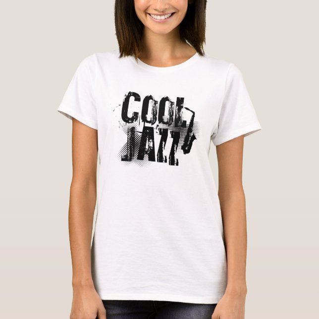 cool jazz music logo T-Shirt (Vorderseite)