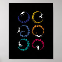 Cool Jazz Trumpet Musician Rainbow