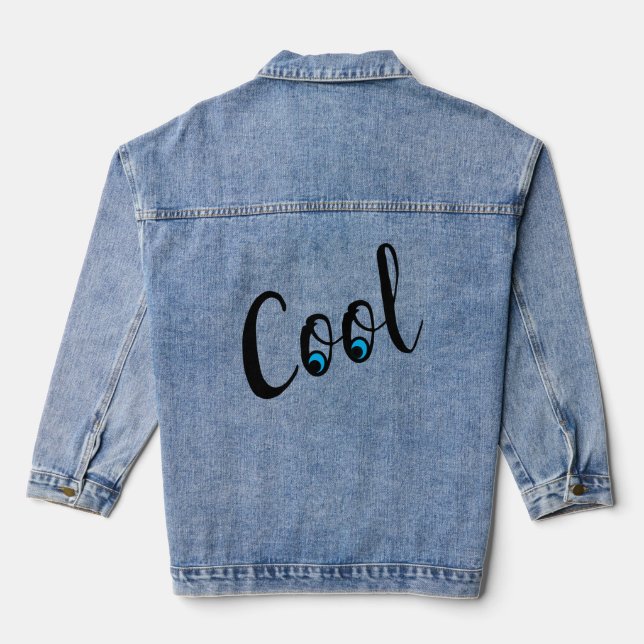 Cool Jeansjacke (Rückseite)