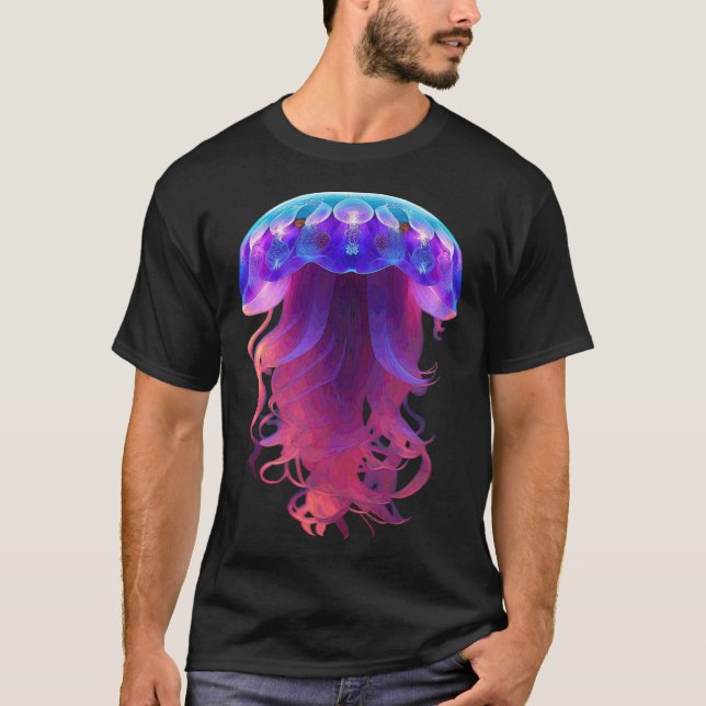 Cool Jellyfish for Men Ocean Marine Science for Ki T-Shirt (Vorderseite)
