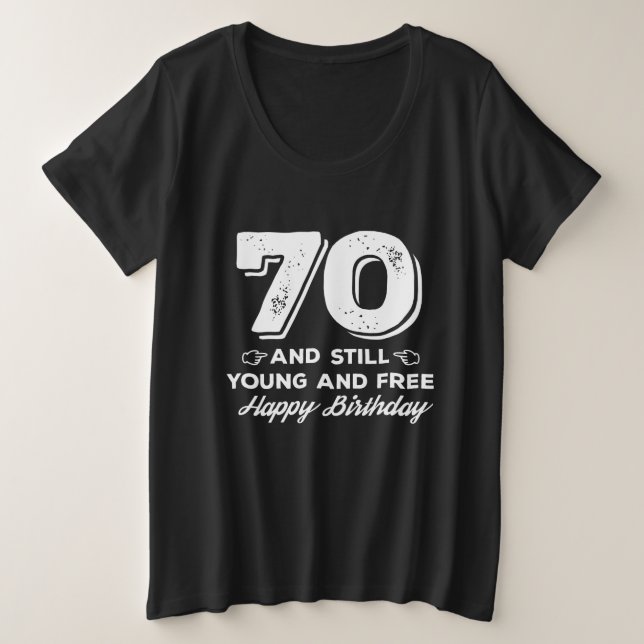 cool jeune 70e anniversaire citation paroles (Design devant)