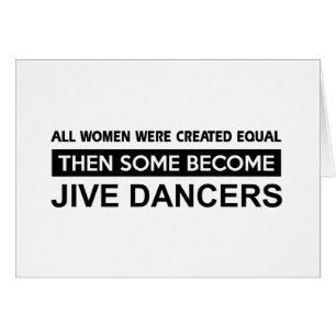 Cool Jive Tänzerentwürfe