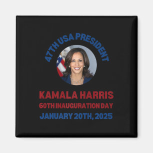 Cool Kamala Harris 2024 Einweihungstag Souvenir Magnet