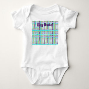 Cool Kariert Baby Strampler