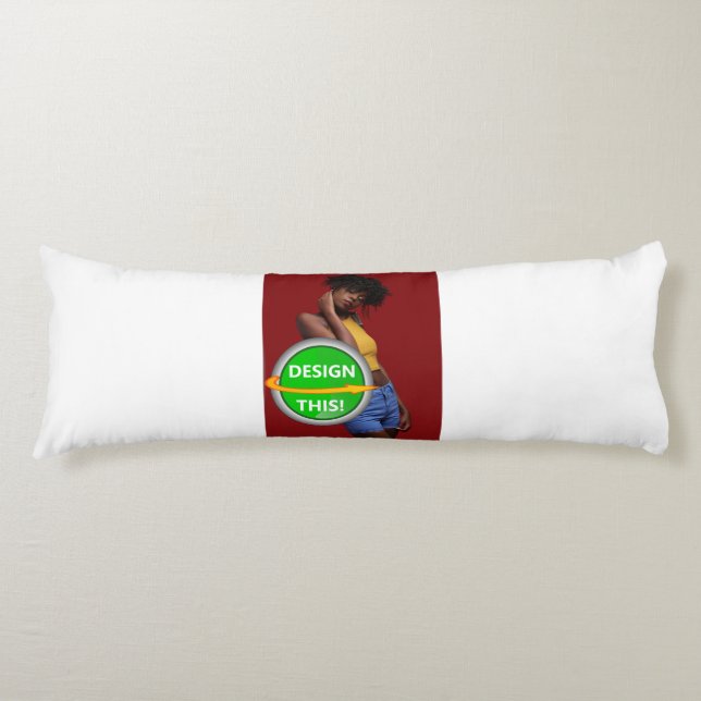 COOL! Kissen - Lang 20" x 54" - individuell anpass (Vorderseite)