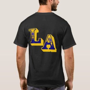 ・°_§Cool LA Logo Stilvolle Lässige dunkle T - Shir T-Shirt