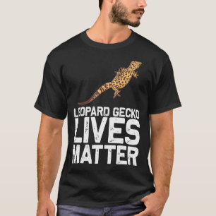 Cool Leopard Gecko für Männer Frauen Tiny Dinosaur T-Shirt