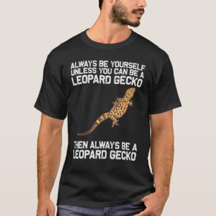 Cool Leopard Gecko für Männer Frauen Tiny Dinosaur T-Shirt