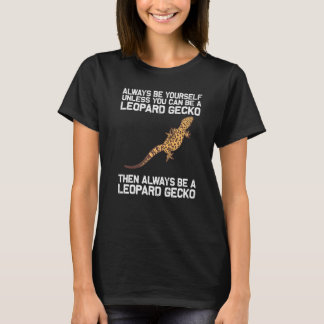 Cool Leopard Gecko für Männer Frauen Tiny Dinosaur T-Shirt