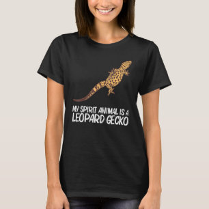 Cool Leopard Gecko für Männer Frauen Tiny Dinosaur T-Shirt