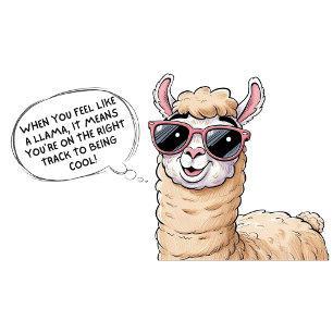 Cool Llama in Aktion!" Tasse