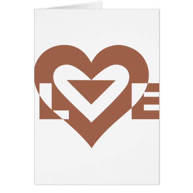 Cool Love Graphic, Mocha Brown (Devant)