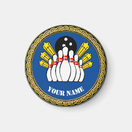 COOL! Magnet -Bowling- Benutzerdefinierter Bowler 