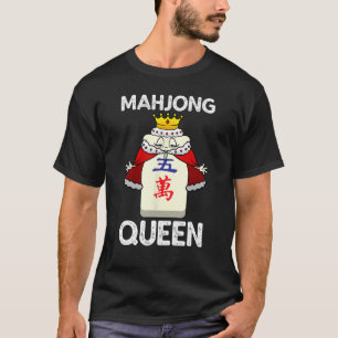 Cool Mahjong für Girls Chinesisch Mah Jongg Que T-Shirt