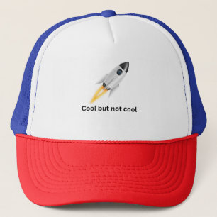 Cool Mais Pas Cool Casquette de typographie drôle