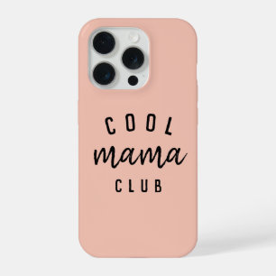 Cool Mama Club   Moderne Pfirsichrosa Muttertag iPhone 15 Pro Hülle