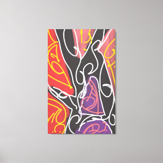 Cool Maori Art by RRW  Leinwanddruck