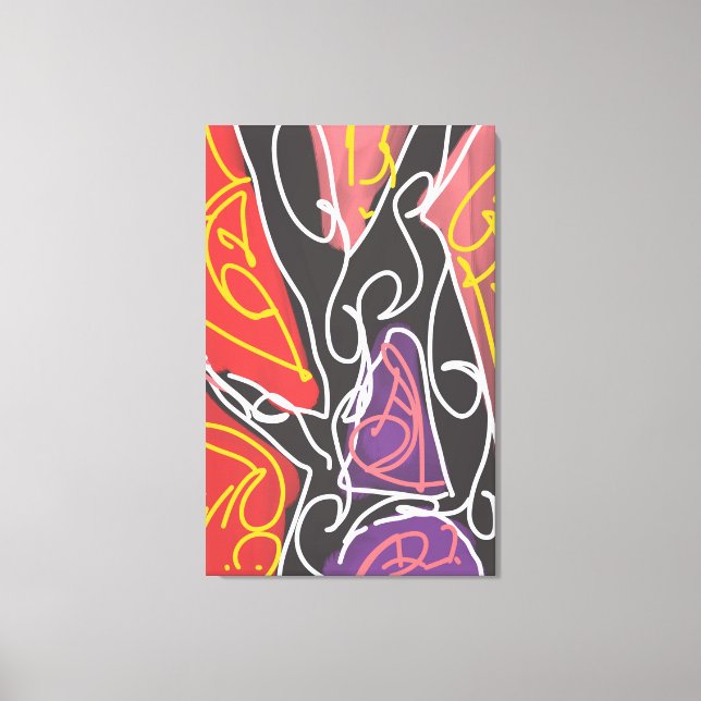 Cool Maori Art by RRW  Leinwanddruck (Vorderseite)