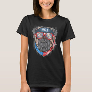 Cool Merica Mops Hund Amerikanisch Patriotisch 4. T-Shirt