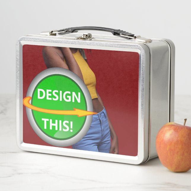 COOL! Metal Lunchbox - rostfrei - Custom (Beispiel)
