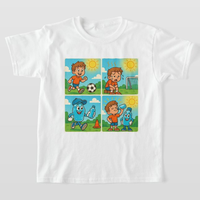 Cool mit AQUNY - Hydration Hero Soccer in Shirt (Ablage )