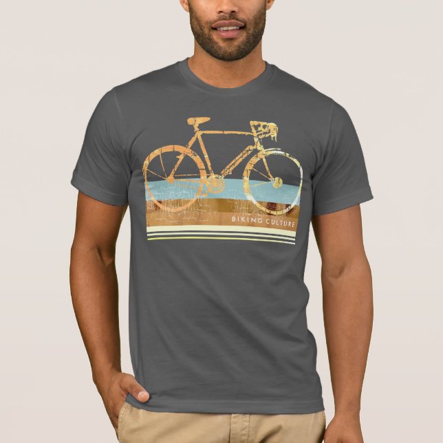 cool- & Modebike-Stil T-Shirt (Vorderseite)