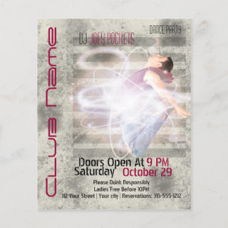 Cool Modern Nightclub Ticino Business Flyer