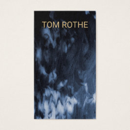 Cool Modern Schwarz-weiß gestrichen Abstrakt