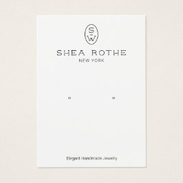 Cool-Modern-White-Monogram-Anzeigetafel