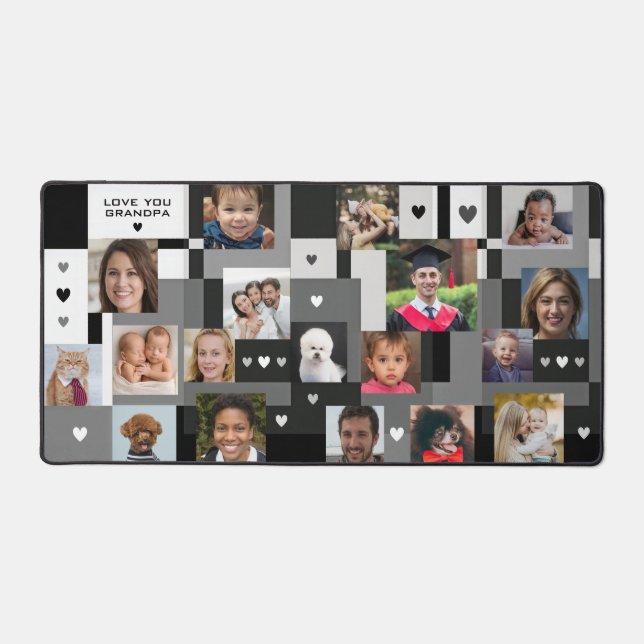 Cool Moderne Famille Cadeau 18 Photos Aimez-vous G (Recto)
