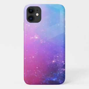 Cool Moderne Pink & Blue Space Galaxie Case-Mate iPhone Hülle