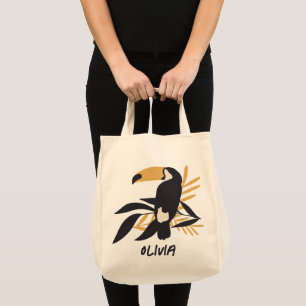 Cool Moderner Tropischer Touch Botanischer Persona Tragetasche